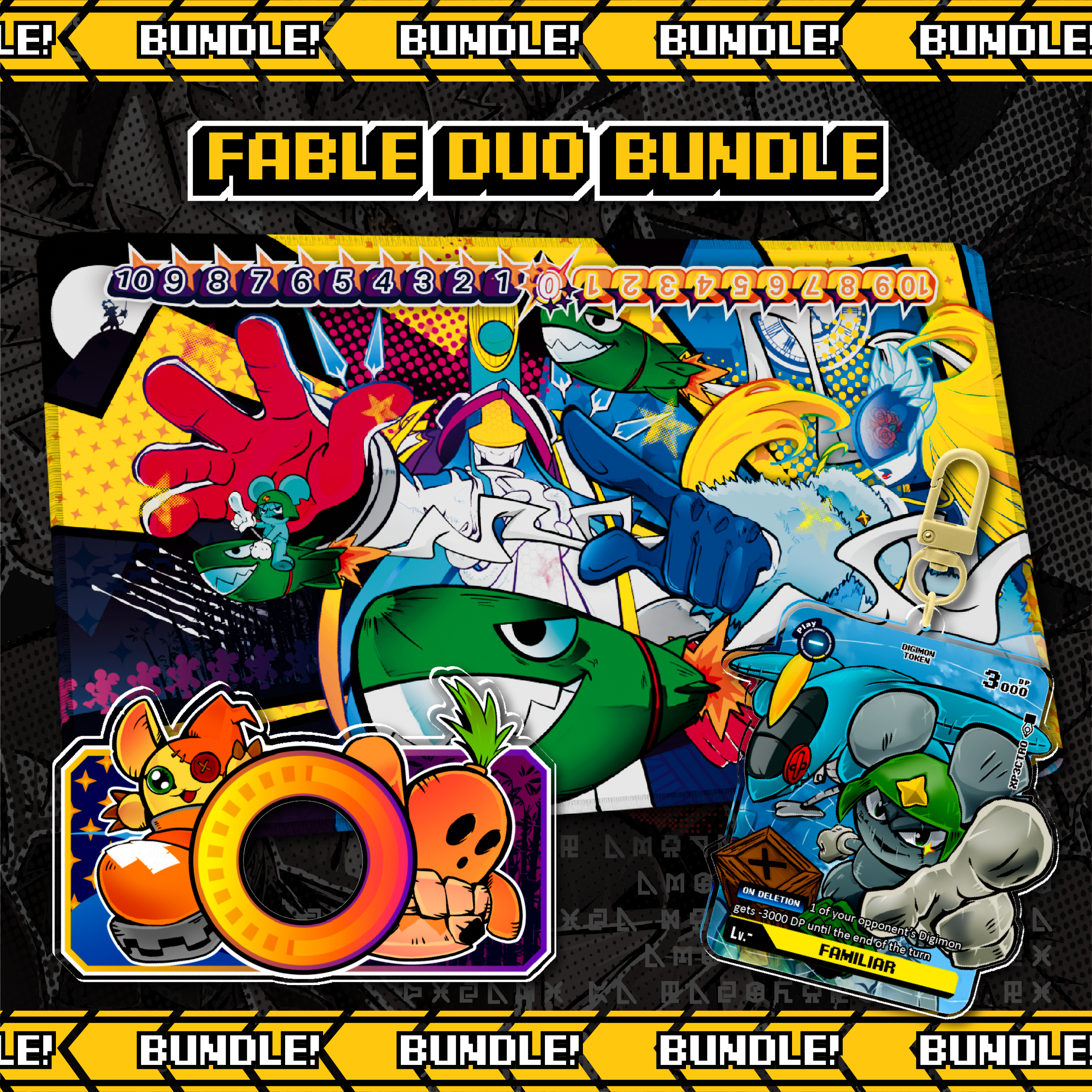 Cendrillmon x Kaguyamon Playmat Bundle | XP3CTRO – XP3CTRO STORE
