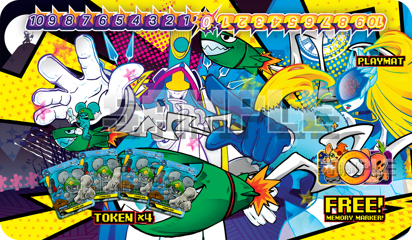 Tapete de juego Magna X