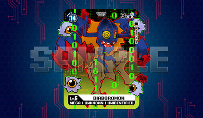Acrylic Card Token for Diaboromon 